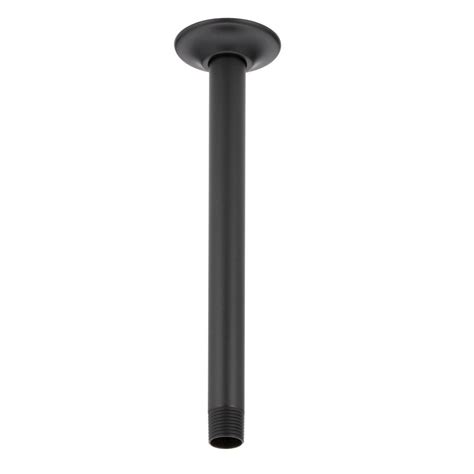 Ceiling fans move air around a room, help control temperature, and keep people in a home comfortable. Delta Ceiling-Mount Shower Arm and Flange in Matte Black ...