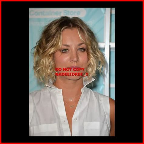 Kaley Cuoco Big Bang Theory Television Actress Sexy Blonde Pin Up Hot