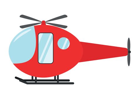 Red Helicopter Clipart Images
