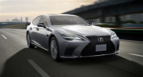 Lexus Ls Gets Safety And Infotainment Upgrades In Japan Carscoops