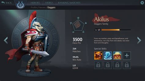 Download Moba game UI mockup + Character design on Behance