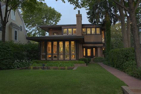 Minnesota By Design Purcell Cutts House Prairie Style Architecture