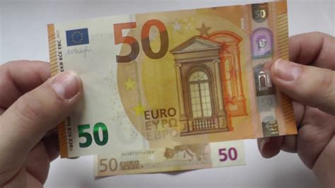New 50 Euro Note Youtube