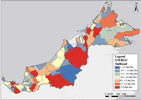 Density of population is calculated as permanently settled population of malaysia divided by total area of the country. Spatial patterns of health clinic in Malaysia