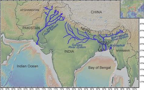 Map provides the location of national capital tokyo and international boundaries of japan. 1-The geography and river systems of South Asia | Download Scientific Diagram