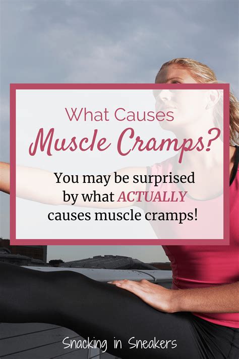 What Causes Muscle Cramps The Answer May Surprise You Fun Workouts