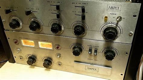 Ampex 354 Stereo Tube Preamp 50s Reverb Australia