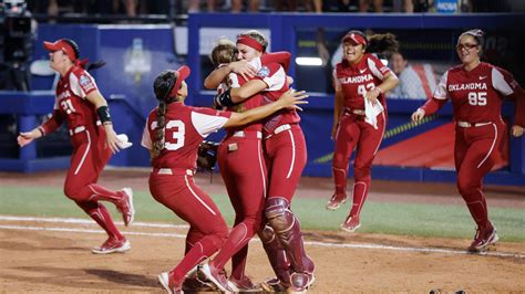 Oklahoma Sooners Softball Wins Womens College World Series The New