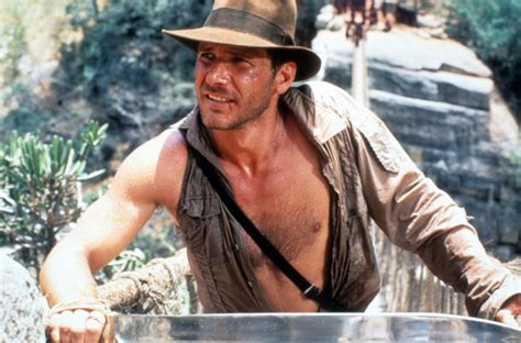 Harrison Ford In Indiana Jones And The Temple Of Doom The Delite