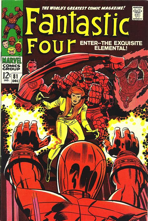Capns Comics More Fantastic Four By Jack Kirby