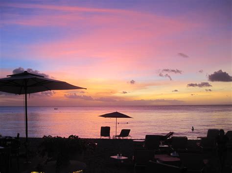 Sunset At Sandy Lane Barbados Places To Travel Sunset Favorite Places