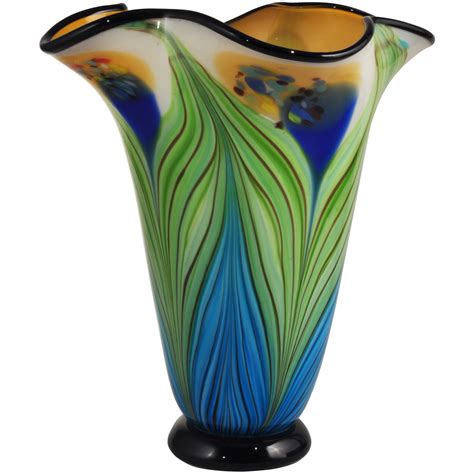 Dale Tiffany Av15415 Kalmia 13 X 12 Inch Vase Ebay