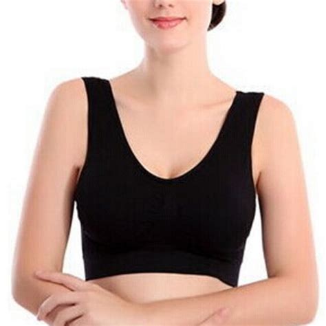 Women Backless Push Up Bra Big Size Padded Bras Plus Size Wireless Brassiere Sexy Seamless Vest
