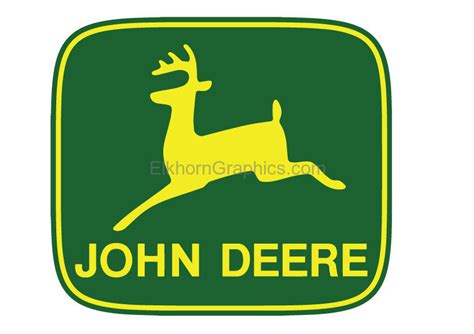John Deere Sticker Western Stickers Elkhorn Graphics Llc