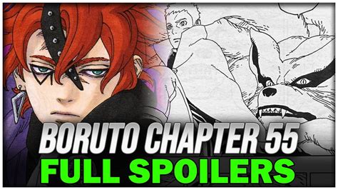 Boruto Chapter 55 Full Spoilers The End Of An Era Youtube