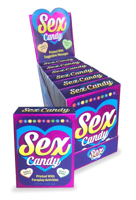 Sex Candy Display 6 Pc Prime Lingerie Plus