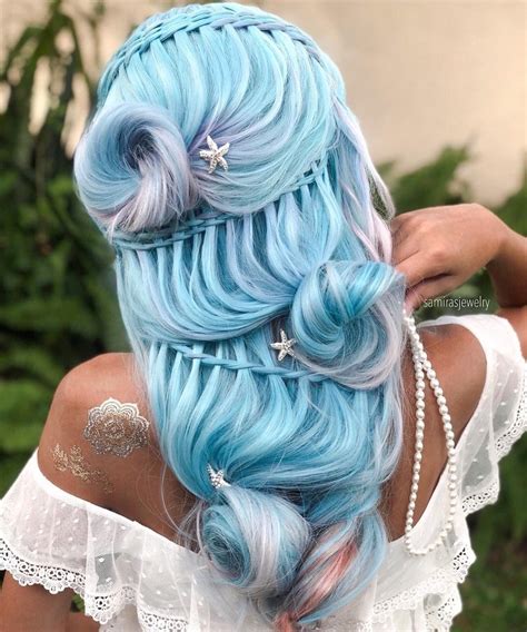 mermaid hair giving us all the feels 🧜‍♀️🌊 if you were to dye your hair any color what color