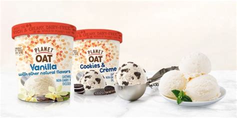 Planet Oat Ice Cream Reviews Info Dairy Free Frozen Dessert