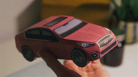Infiniti Car Paper Models