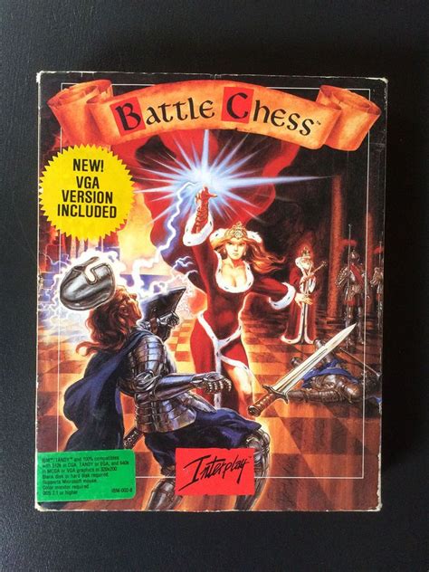 Battle Chess Interplay Ibm Tandy Dos Microsoft 1988 90 Video Games