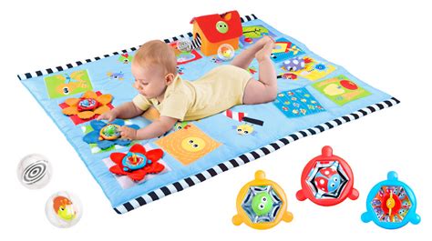 Two positions arch allows for overhead and. Discovery Playmat - Baby Play Gyms & Playmats | Yookidoo