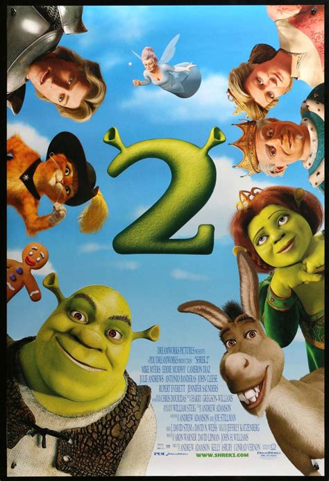 Shrek 2 2004 Original One Sheet Movie Poster 27 X 40 Original