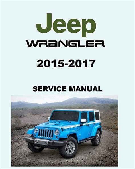 jeep  wrangler unlimited service manual
