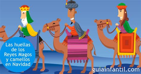 Plantilla Para Hacer Las Huellas De Los Reyes Magos Y Sus Camellos En
