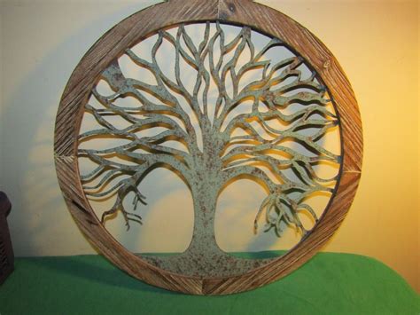 Metal Tree of Life Art Tree Of Life Wall Hanging Metal Art Size 18
