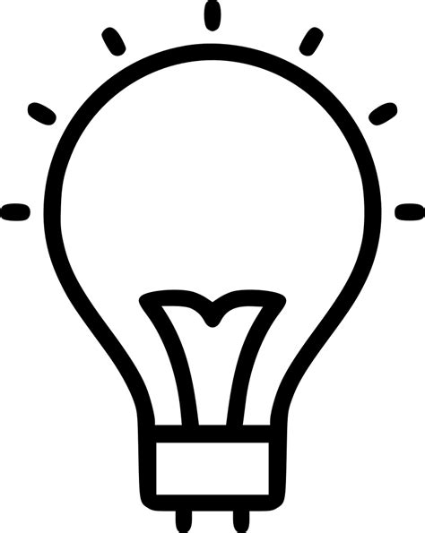 Bulb Svg Png Icon Free Download 510287 Onlinewebfontscom