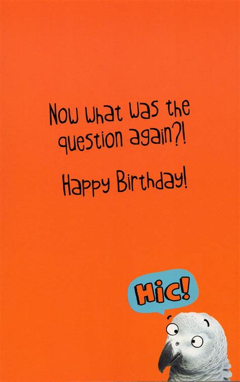 Funny Beer Is The Answer Birthday Card Cards Love Kates