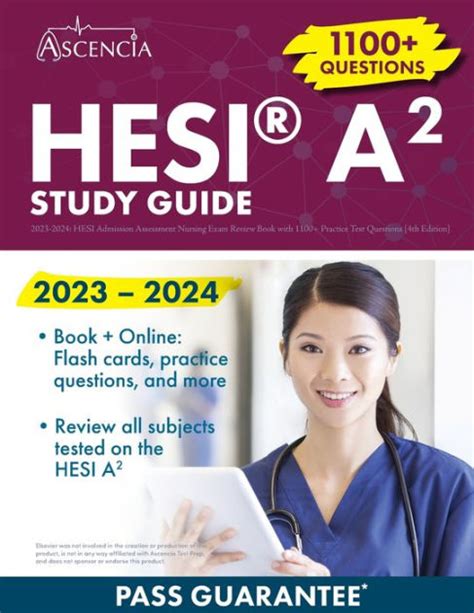 Hesi® A2 Study Guide 2023 2024 Admission Assessment Nursing Exam