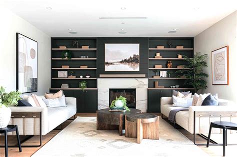 10 ý Tưởng Trang Trí Phòng Khách Với Dark Wood Furniture Living Room
