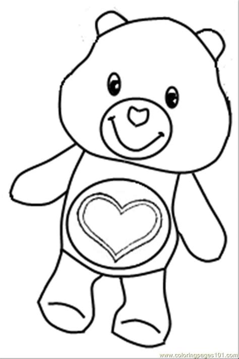 Care Bears Printable Coloring Pages Coloring Home