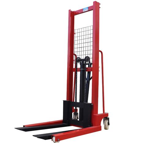 1ton 1000kg 1600mm Hand Hydraulic Manual Forklift Manual Pallet Machine