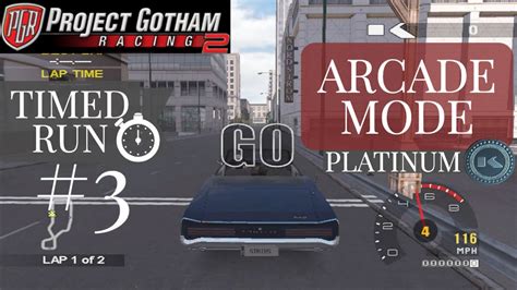 Project Gotham Racing 2 Arcade Mode Platinum Lets Play Timed Run