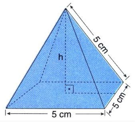 Calculo De Volume De Piramide Printable Templates Free