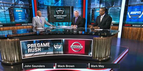 Espn Debuts Redesigned Studio For Abc College Football Shows Espn