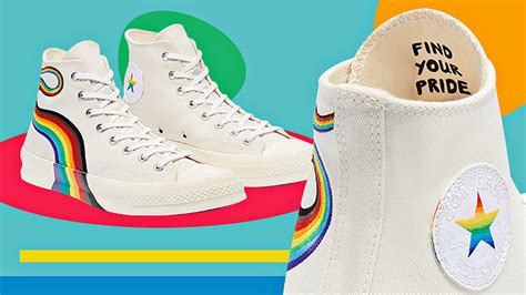 Converse Celebrates Pride Month With Dazzling Rainbow Sneakers Alam