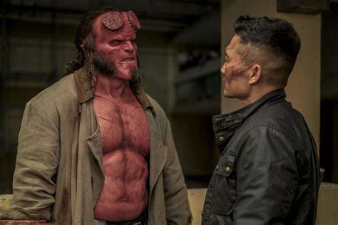 First Look At Stranger Things Star David Harbour As Hellboy