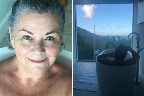 Dawn French Wows Fans As She Strips Off For A Bath And Shares Series Of