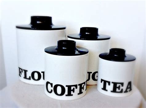 Metal kitchen set toys images black. 324 best images about CANISTER AND CANISTER SETS on ...