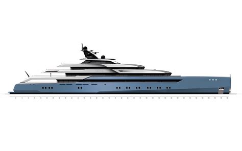 100m Concept H2 Yacht Design