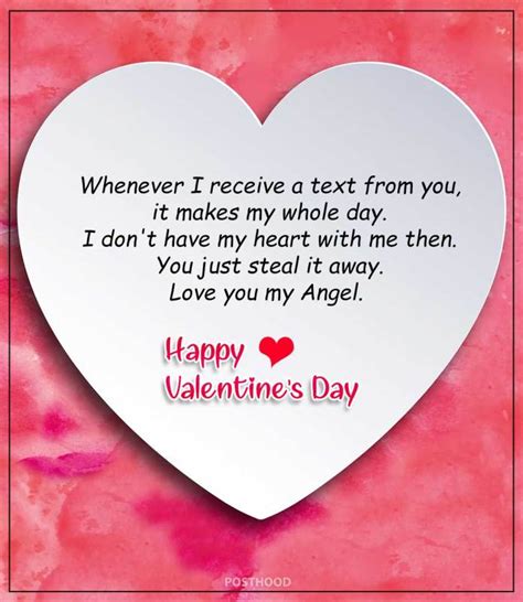 Cute Valentines Day Text Messages For Her Check Out The Following