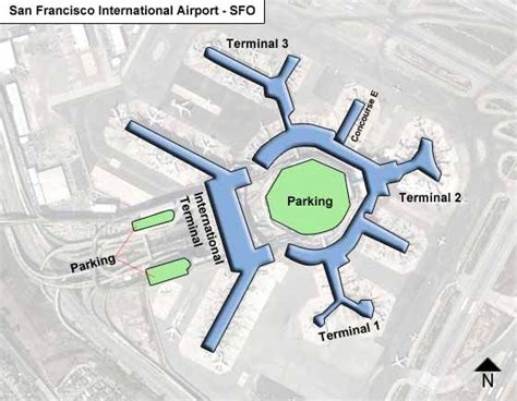 San Francisco Sfo Airport Terminal Map