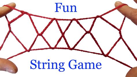 Instructions for how to make the jacob's ladder cat's cradle string figure out of string. String Tricks! How To Do The Jacob's Ladder String Figure ...