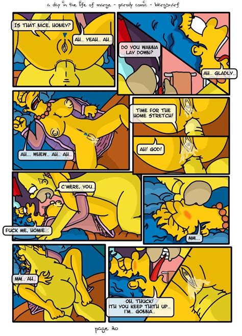 A Day In The Life Of Marge The Simpsons By Blargsnarf