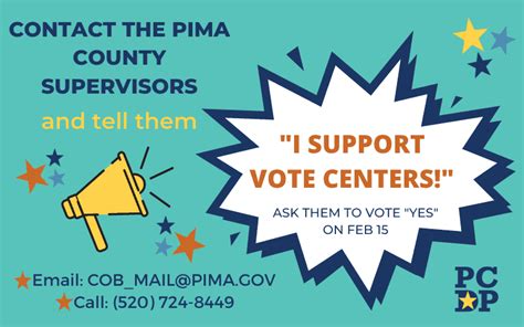 Letter To Pima County Board Of Supervisors Pima County Democratic Party