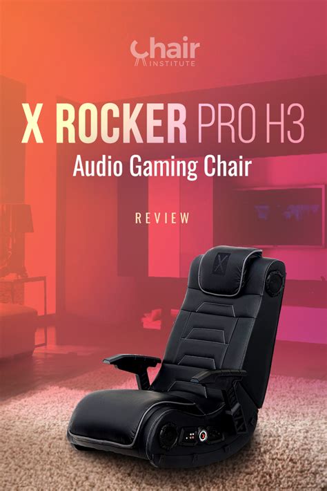 This video rocker's durable upholstery grade vinyl wipes clean and stands up to the rigors of intense game play. X Rocker 51259 Pro H3 4.1 Review - Gaming Chair Ratings 2021