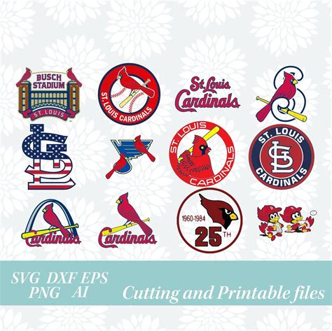 St Louis Cardinals Svg Baseball Logo Svg Files Svg Files For Cricut